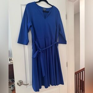 Land’s End Blue Women's Ponte Dress